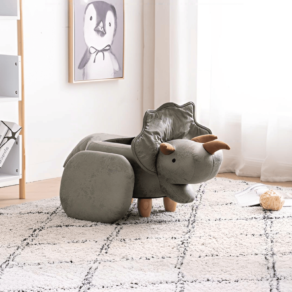 Dean the Dinosaur Storage Ottoman