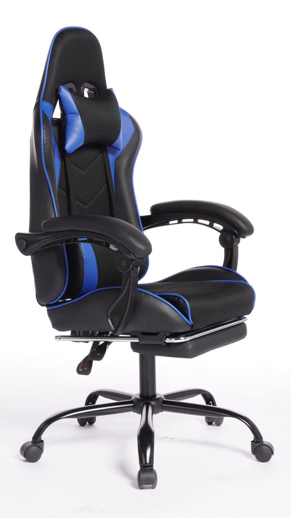 DEEPfurniture E-sports Gaming Chair Sports Car Driving Seat PU Material Moulded Sponge Comfortable and Safe With Massage