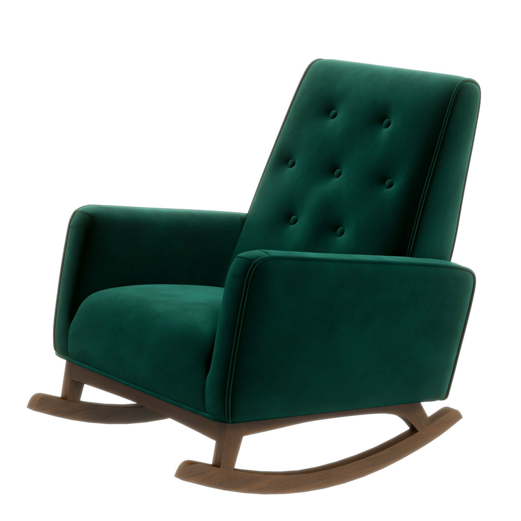 Demetrius Solid Wood Rocking Chair
