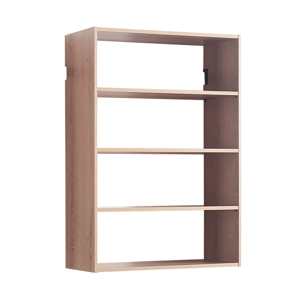 Devi Oak Wall Mounted Wood Closet System