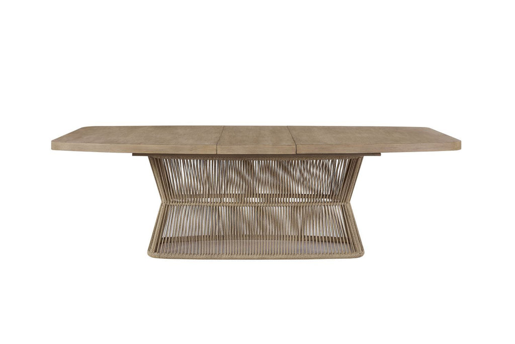 Dining Table - Toffe with Rope Base