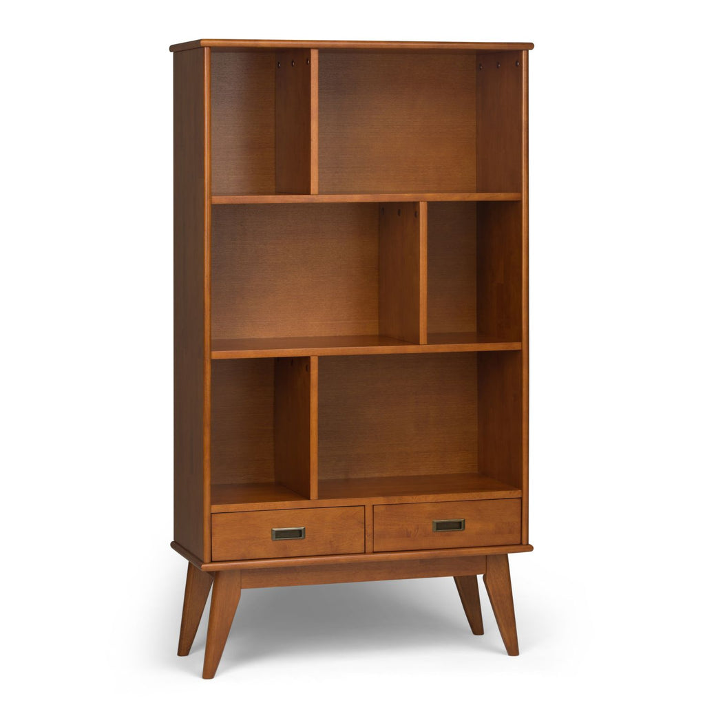 Draper Mid Century Wide Bookcase and Storage Unit