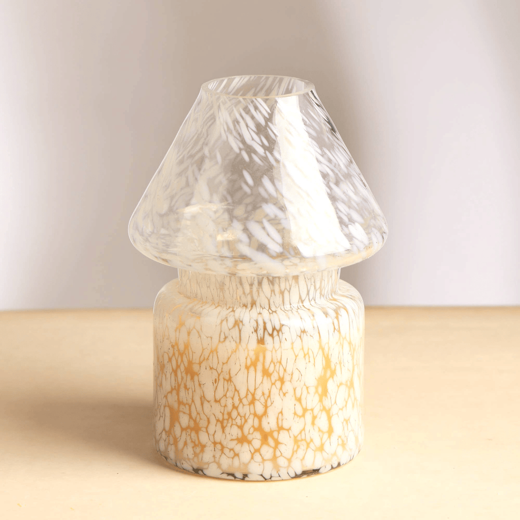 Dreamy Splutter Scented Wax Candle- White