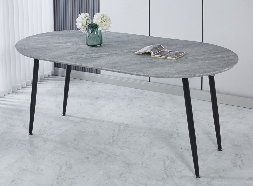 Extensible table,DINING TABLE,OFFICE TABLE,COFFEE TABLE,metal leg,100/140/180x100x75cm