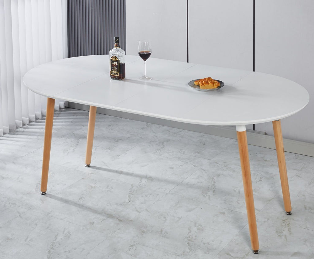 Extensible table,DINING TABLE,OFFICE TABLE,COFFEE TABLE,wood leg,100/140/180x100x75cm