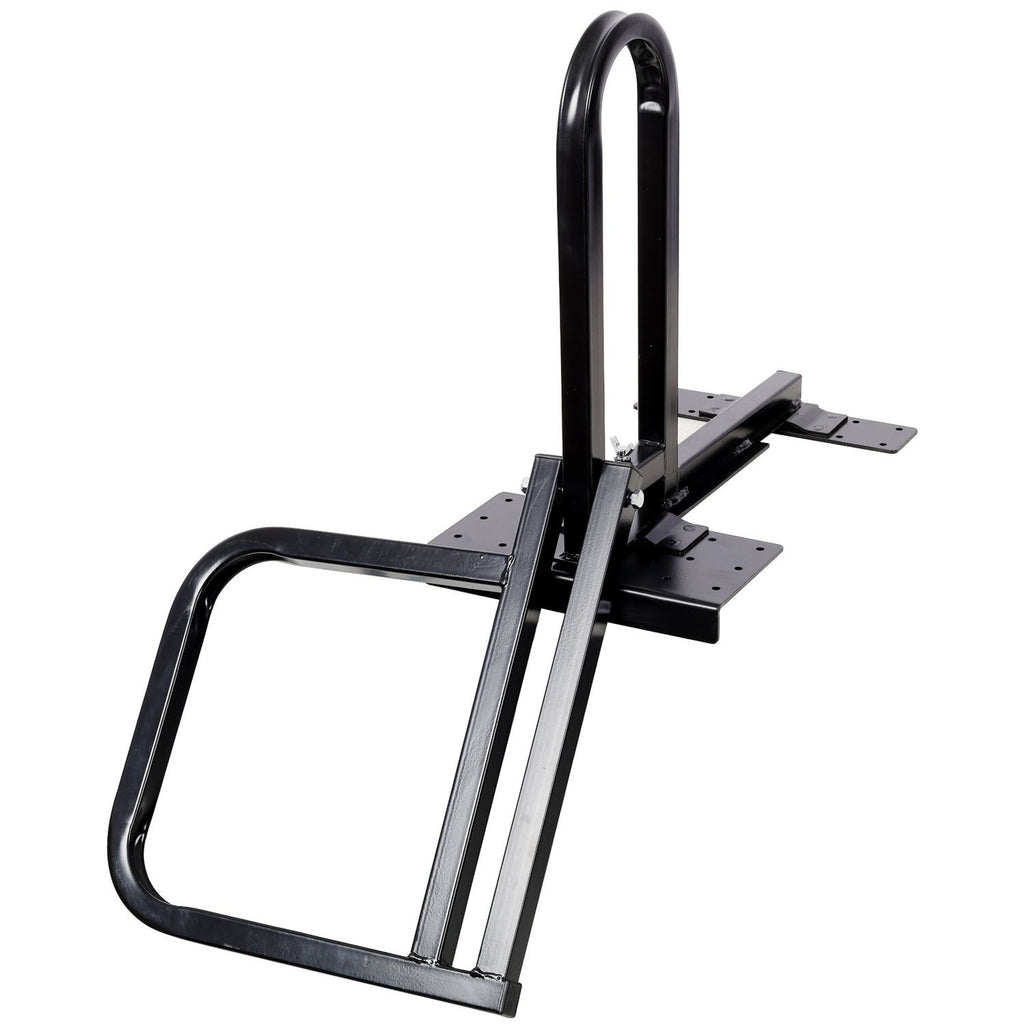Foldable Pickup Truck Tailgate One-Step Ladder - Universal Fit. Drilling Hex Screws for Easy Install. Load Capacity: 300 LBS. Serves To Secure Items In Truck Bed