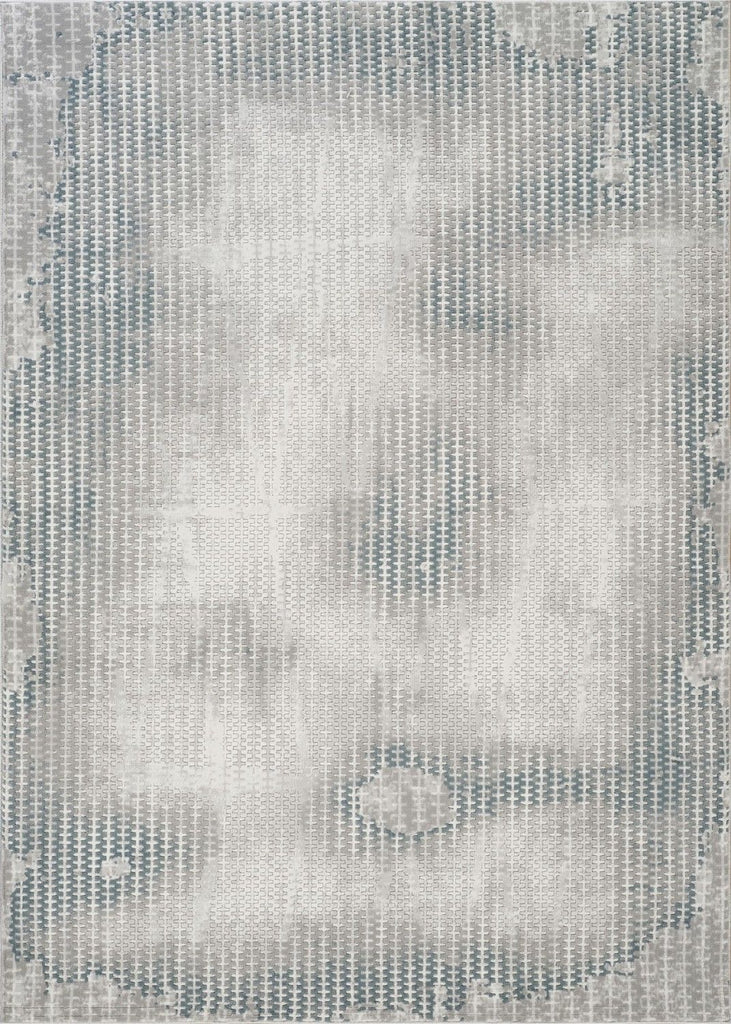 Geometrix GC_DIM1002 Gray 7 ft. 10 in. x 10 ft. 6 in. Area Rug