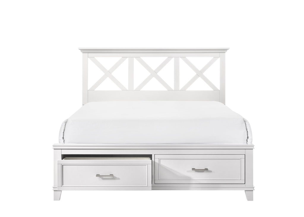 King X Storage Bed