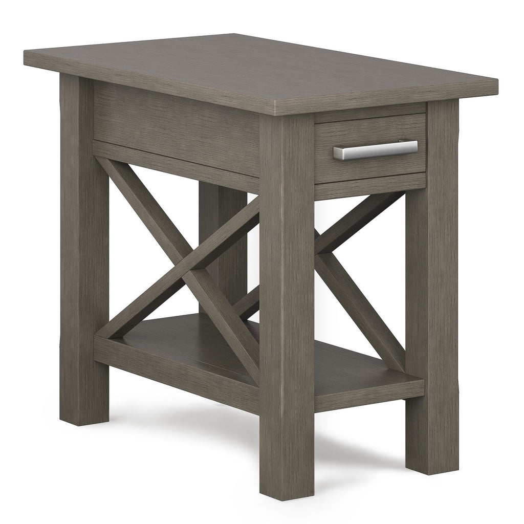 Kitchener - Narrow Side Table - Farmhouse Grey