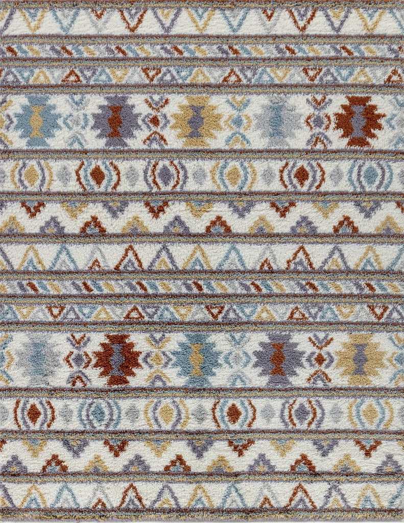 Loft Shag GC_CZY1008 Multi 7 ft. 10 in. x 9 ft. 10 in. Shaggy Area Rug