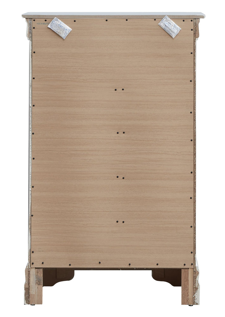 Lorana G6590-CH Chest , Silver Champagne