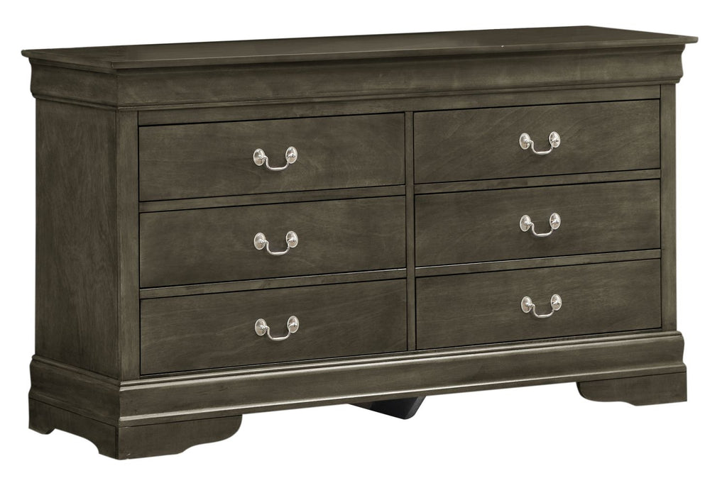 Louis Phillipe G3105-D Dresser , Gray