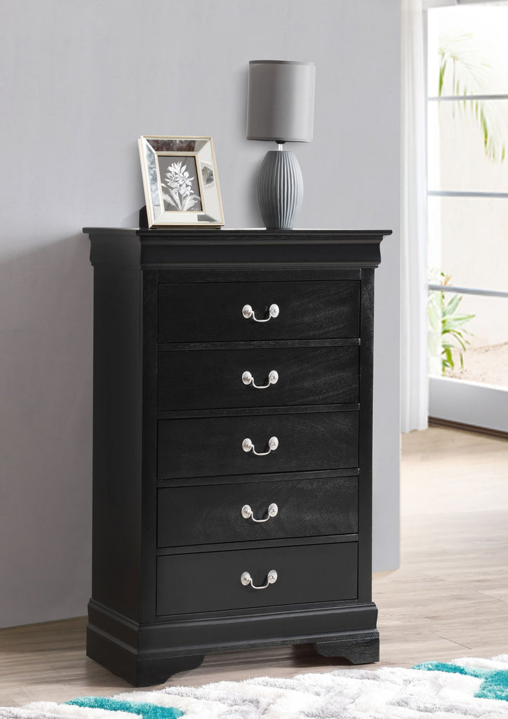 LouisPhillipe G2150-CH Chest , Black