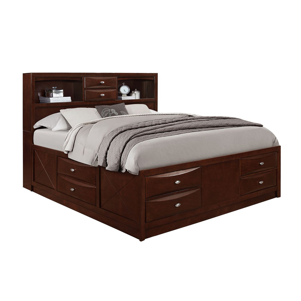 LUCILLE MERLOT FULL BED