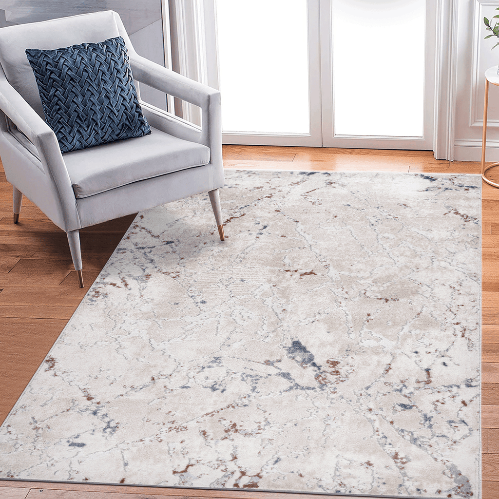 MARFI Collection 8X10 Multi / Contemporary Area Rug