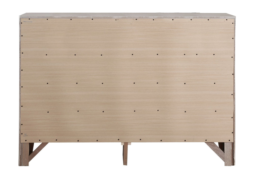 Marilla G1503-D Dresser , Silver Champagne