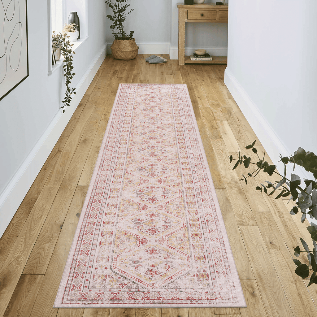 MAVAL Beige Washable Rug 120*30 inch Runner Rug (Beige, 120*30 inch)