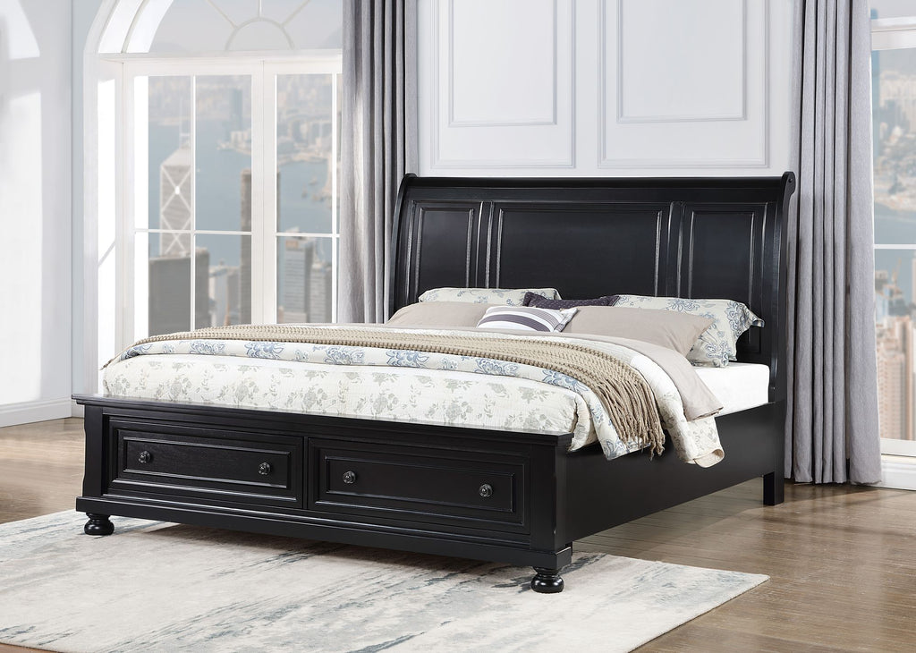 Meade G8925A-FB Full Bed ( Boxes) , Black