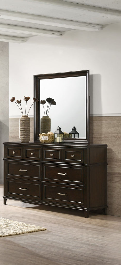 Merlot Square Mirror