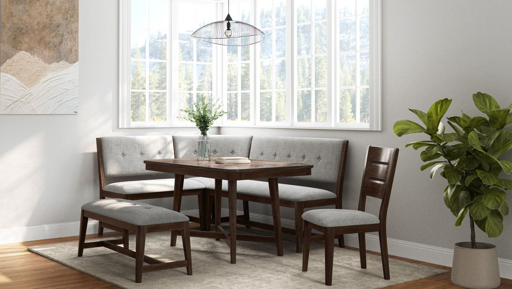 Mid-Century Modern Cherry Dining Table Cherry Finished Dining Table