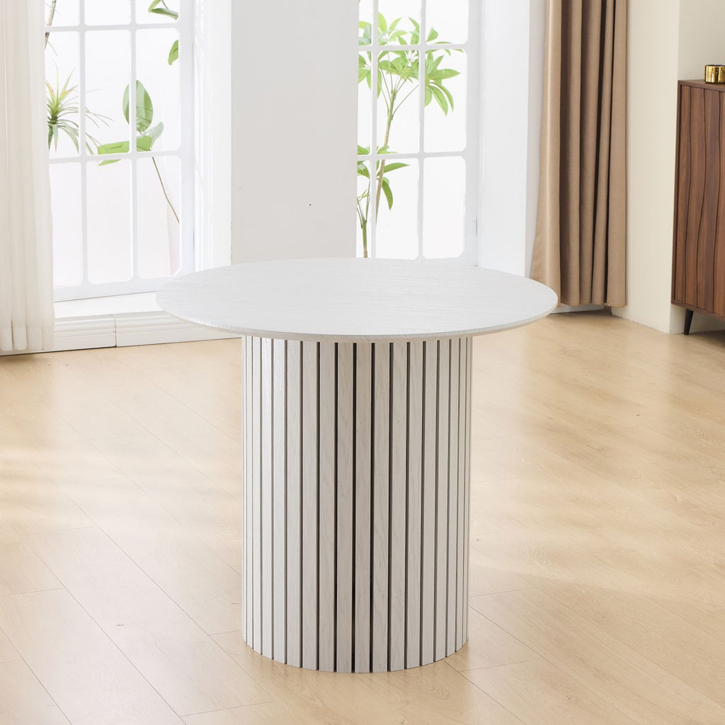 Modern Bamboo & Plywood Dining Table – Sleek Design for Contemporary Living