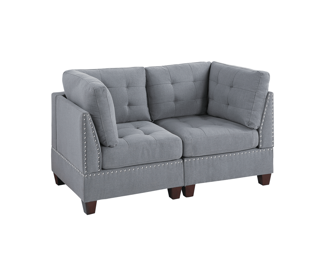 MODULAR SET - 2PC in Gray