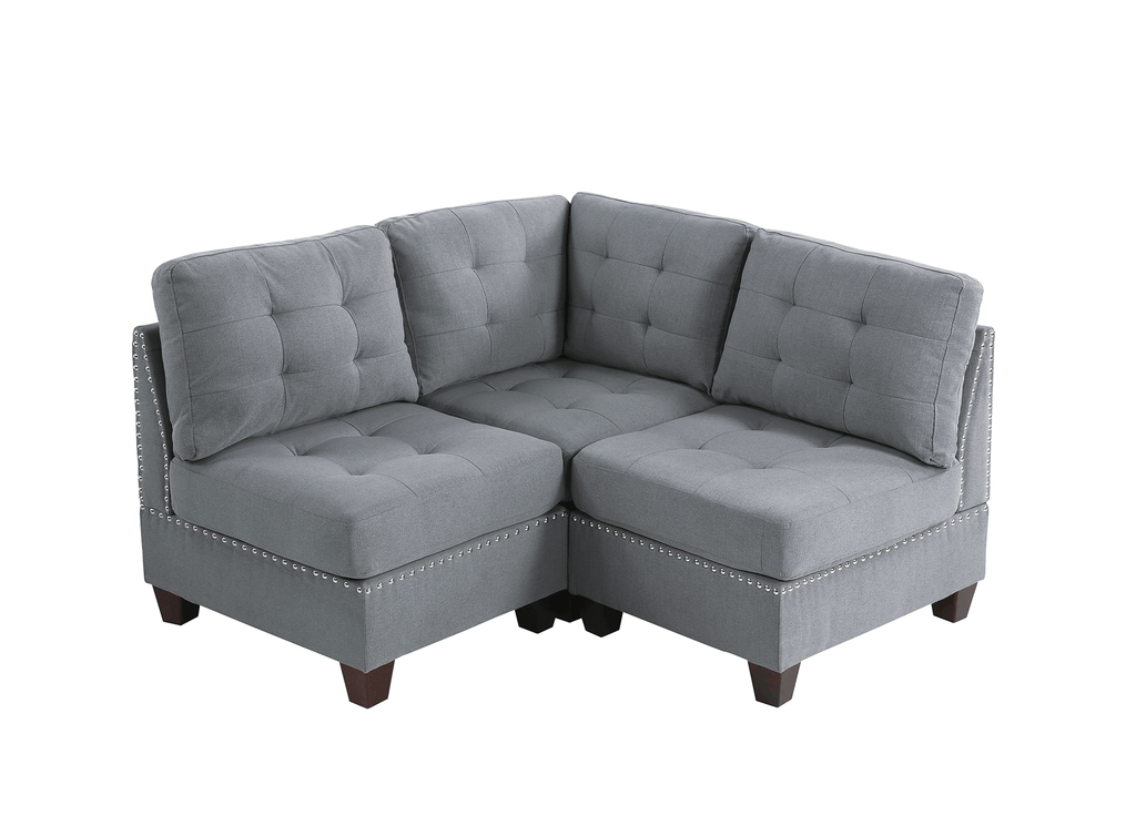 MODULAR SET - 3PC in Gray