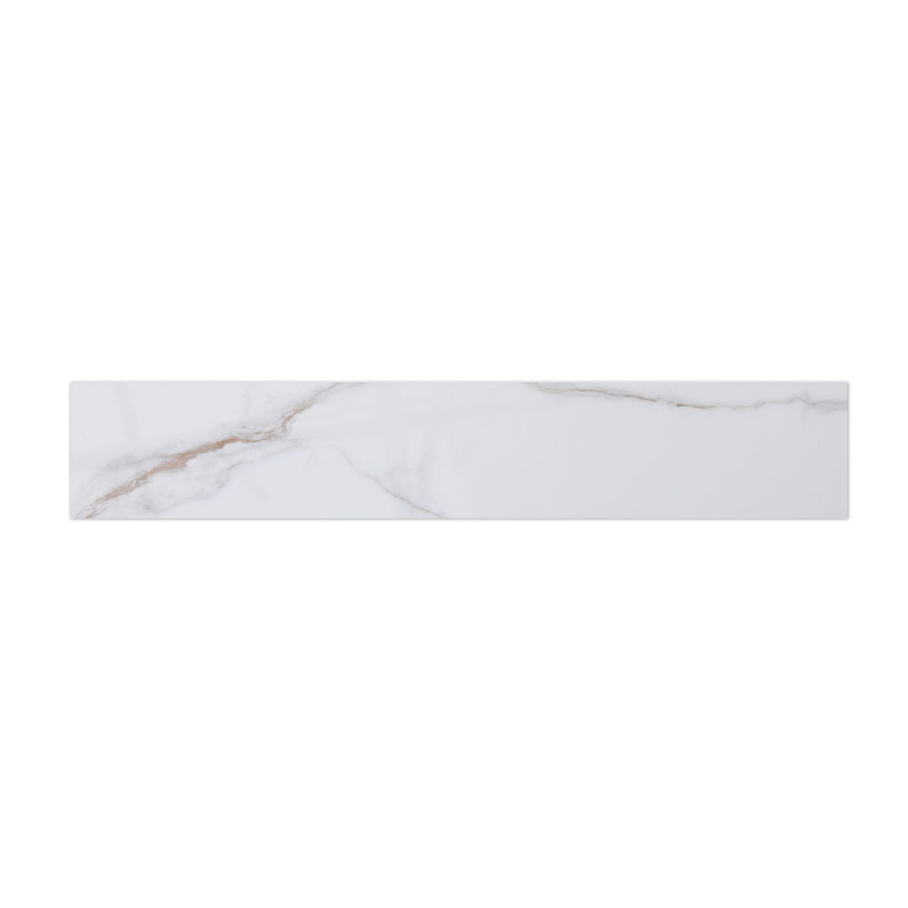Montary vanity top carrara gold side splash