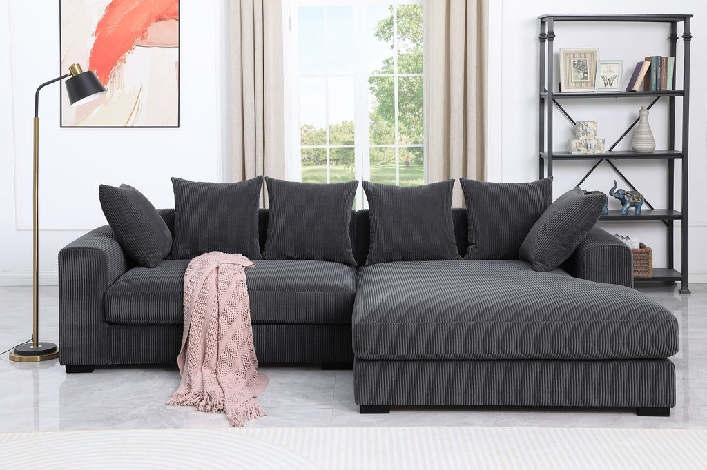 Naomi 3 - Piece Upholstered Sectional