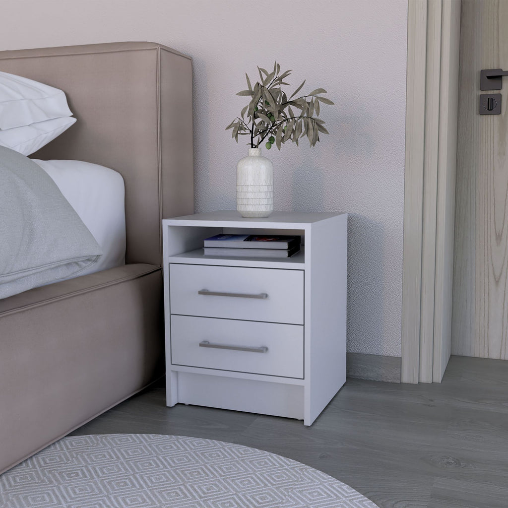 Nightstand Chase, Bedroom, White