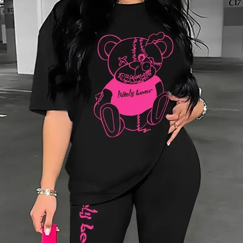 High Street Fashion Brand Short-sleeved T-shirts for Women Summer New Design Printed Tops - NIICY