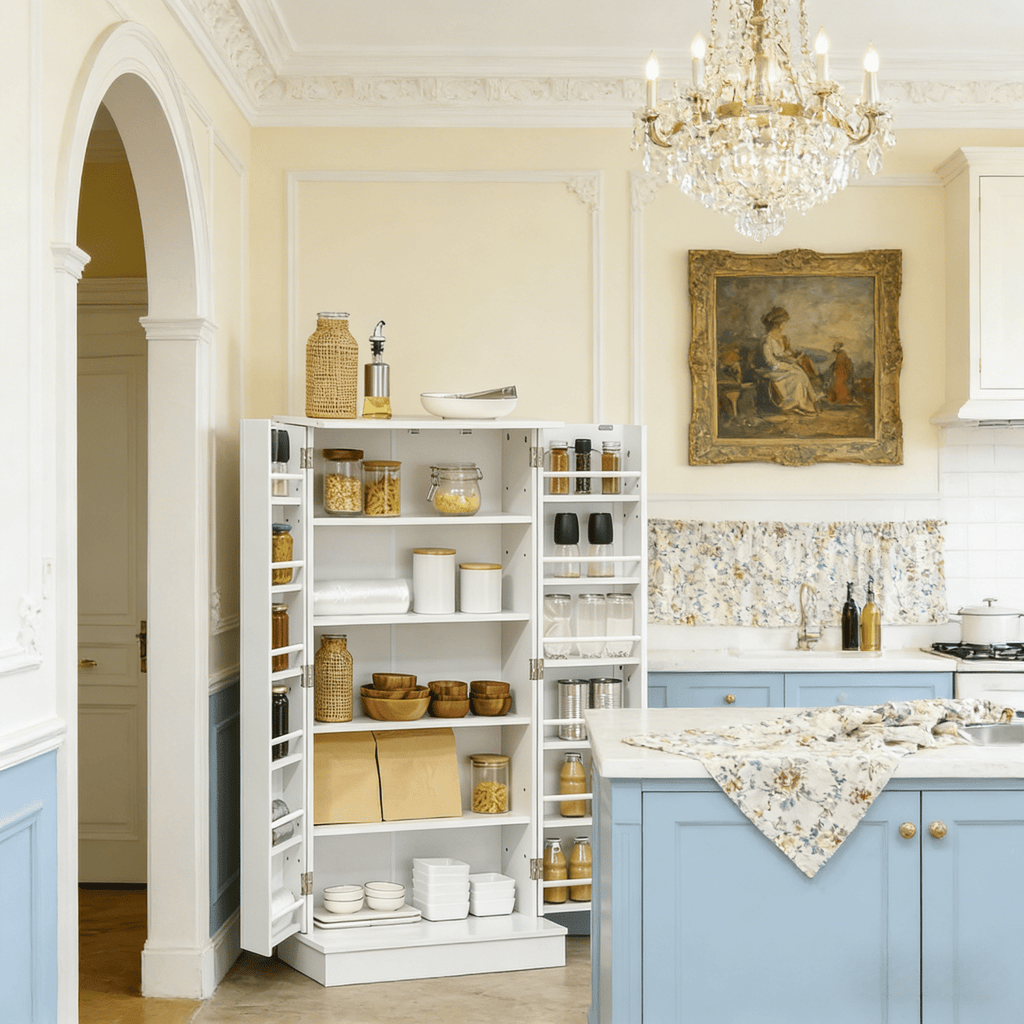 Nordic Style Kitchen Cupboard,Kitchen Sideboard Cabinet,Kitchen Pantry Cabinet