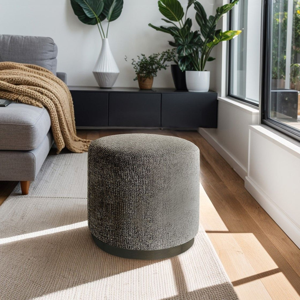 Oval Accent Ottoman