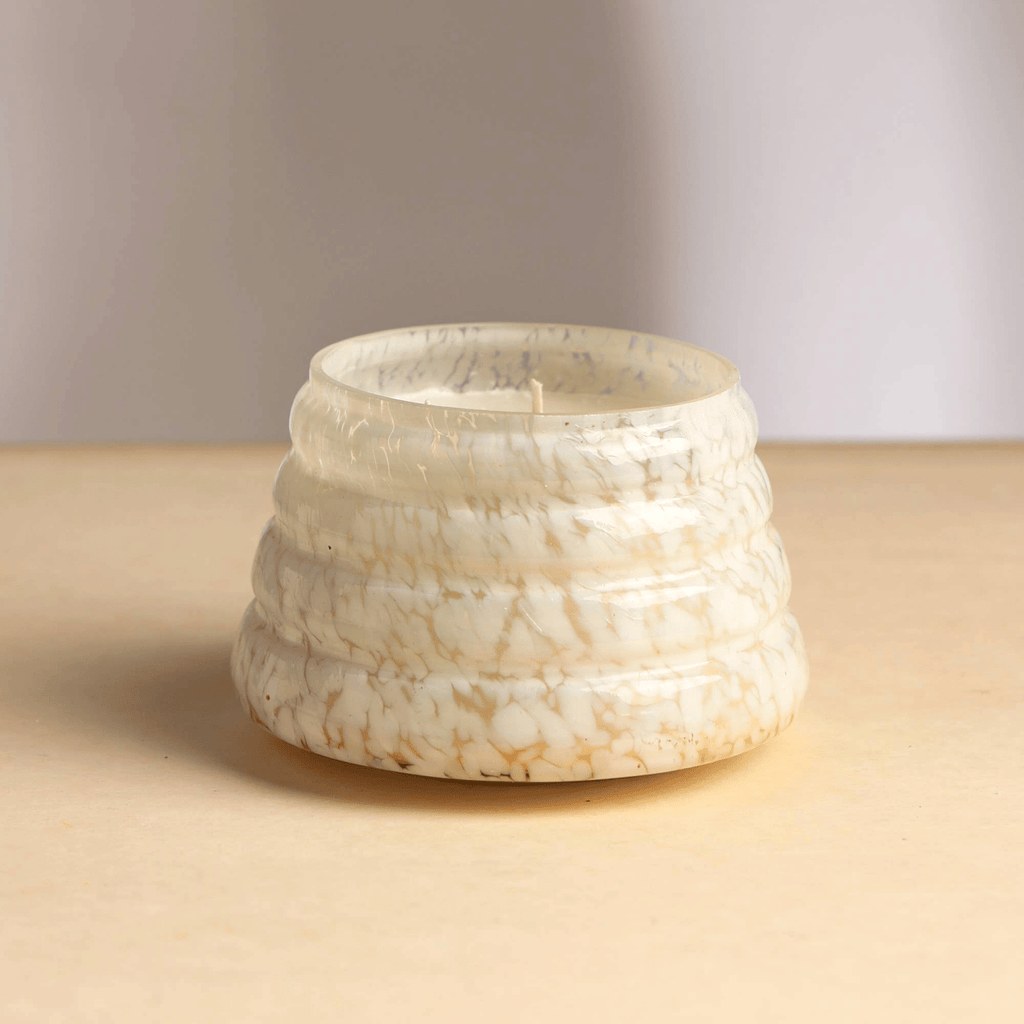 Pastel Whisper Scented Wax Candle- White