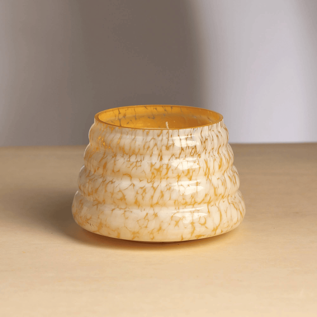 Pastel Whisper Scented Wax Candle- Yellow