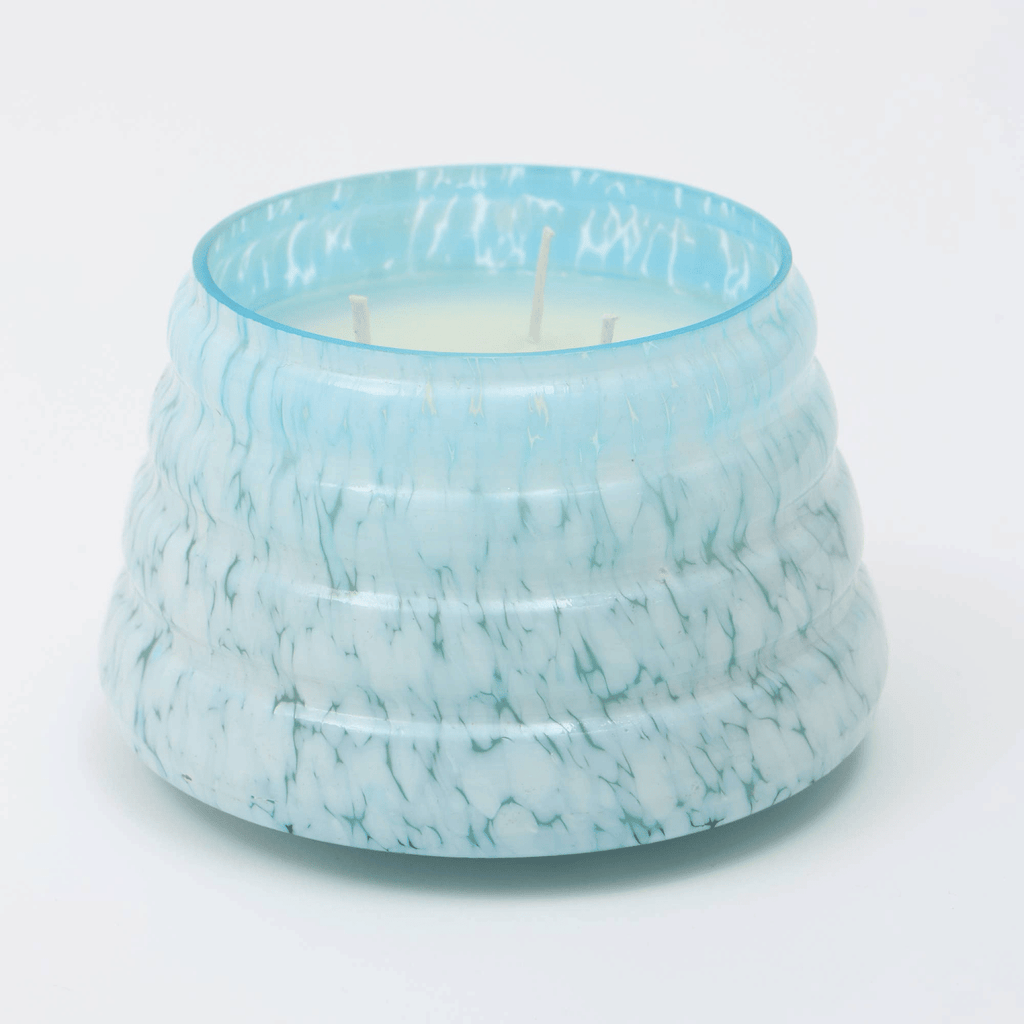 Pastel Whisper Scented Wax Candle – Blue Elegant & Aromatic Candle for Home & Office Long-Lasting Burn & Soothing Fragrance Perfect for Relaxation, Décor & Gifting