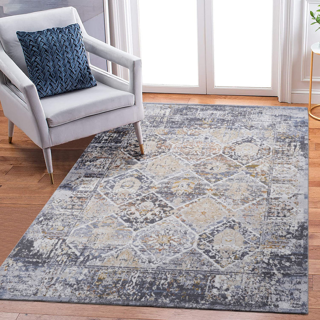 PAYAS Collection 6X9 Multi / Traditional Area Rug