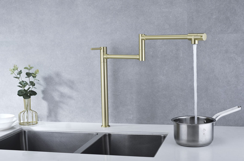 Pot Filler Faucet with Extension Shank