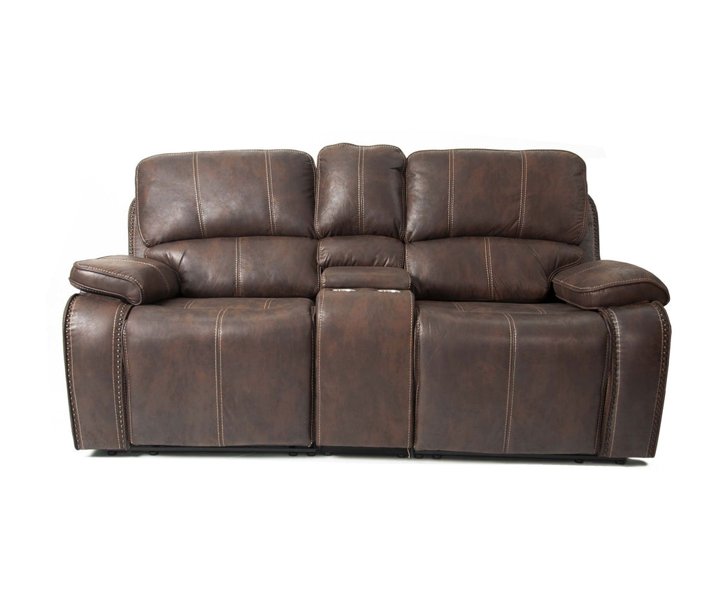 POWER LOVESEAT in Chocolate