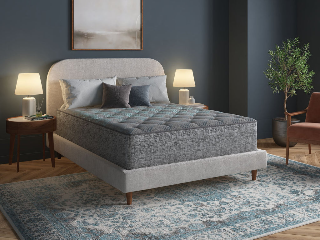 Restonic Comfort Care 11" Hybrid Mattress, Individual Pocketed Coil Mattress , Medium Comfort, Queen
