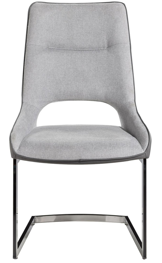 SALLY GREY DINING CHAIR (KIT OF 2)