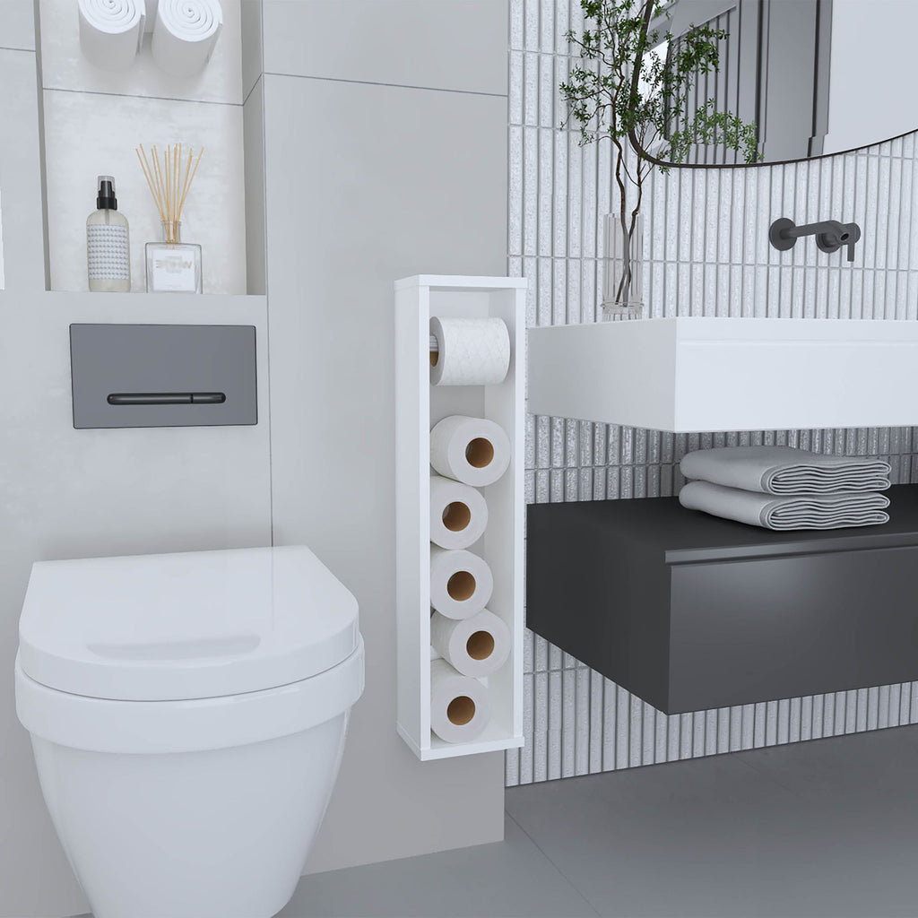 Shelf 28" H, with 2 Shelves, White