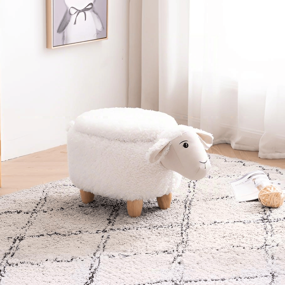 Shiloh the Sheep Storage Ottoman