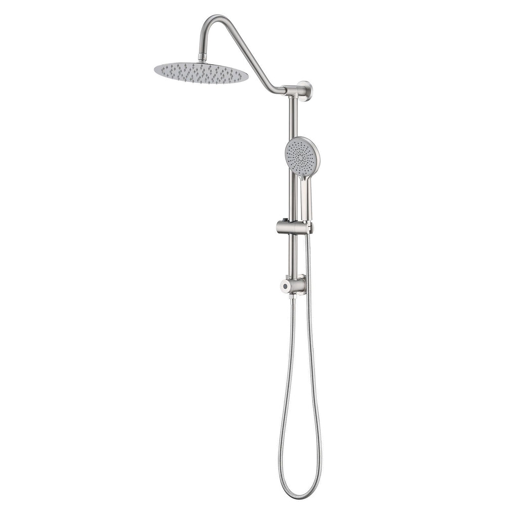 Shower Head with Handheld Shower System with 10" Rain Shower Head