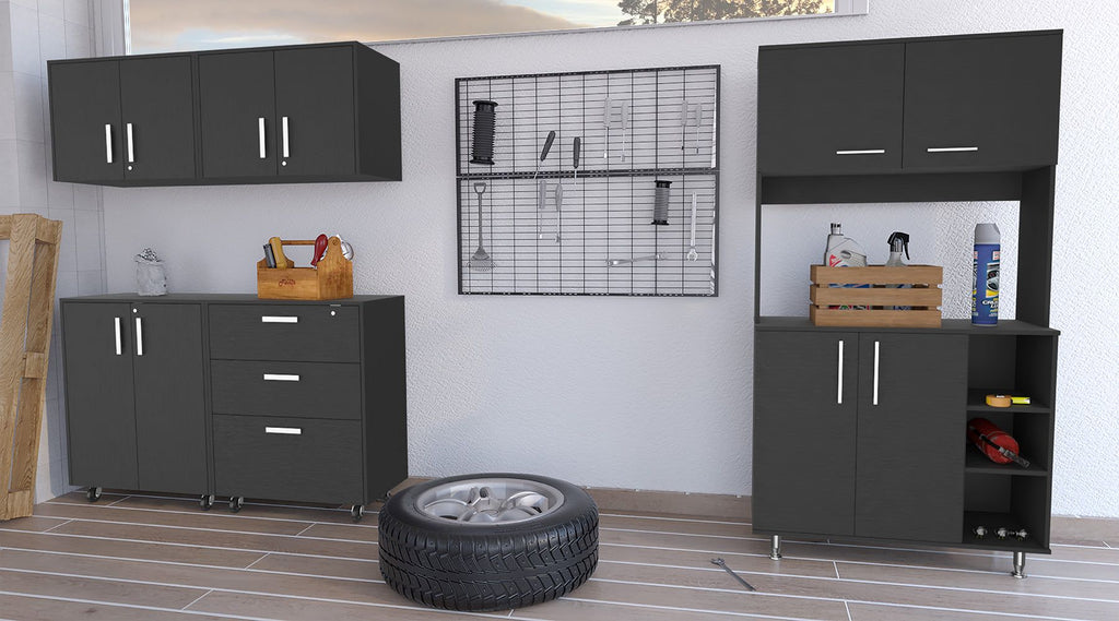 Sierra Black 5 Piece Garage Set