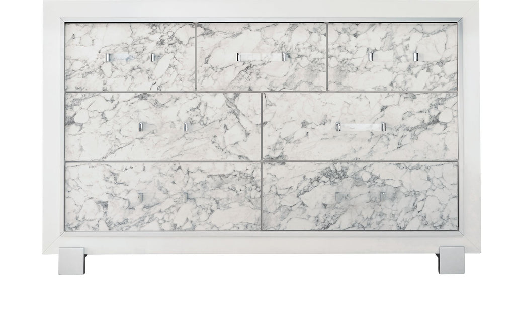 SKYE MARBLE WHITE DRESSER