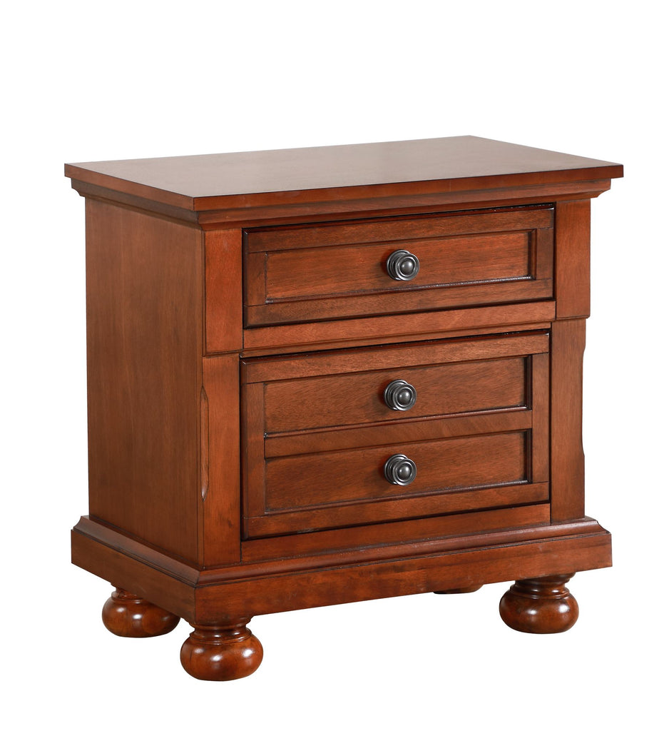 Sleek Cherry Nightstand For Modern Spaces