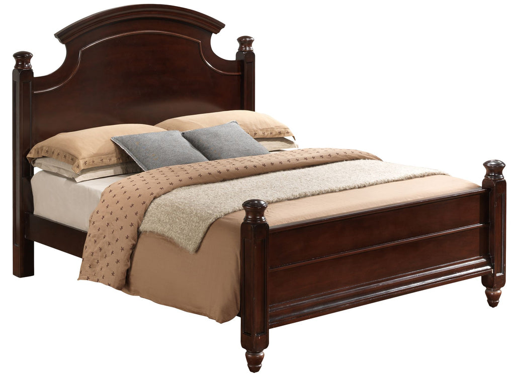 Summit G5950A-KB King Bed ( 3 Boxes) , Cappuccino