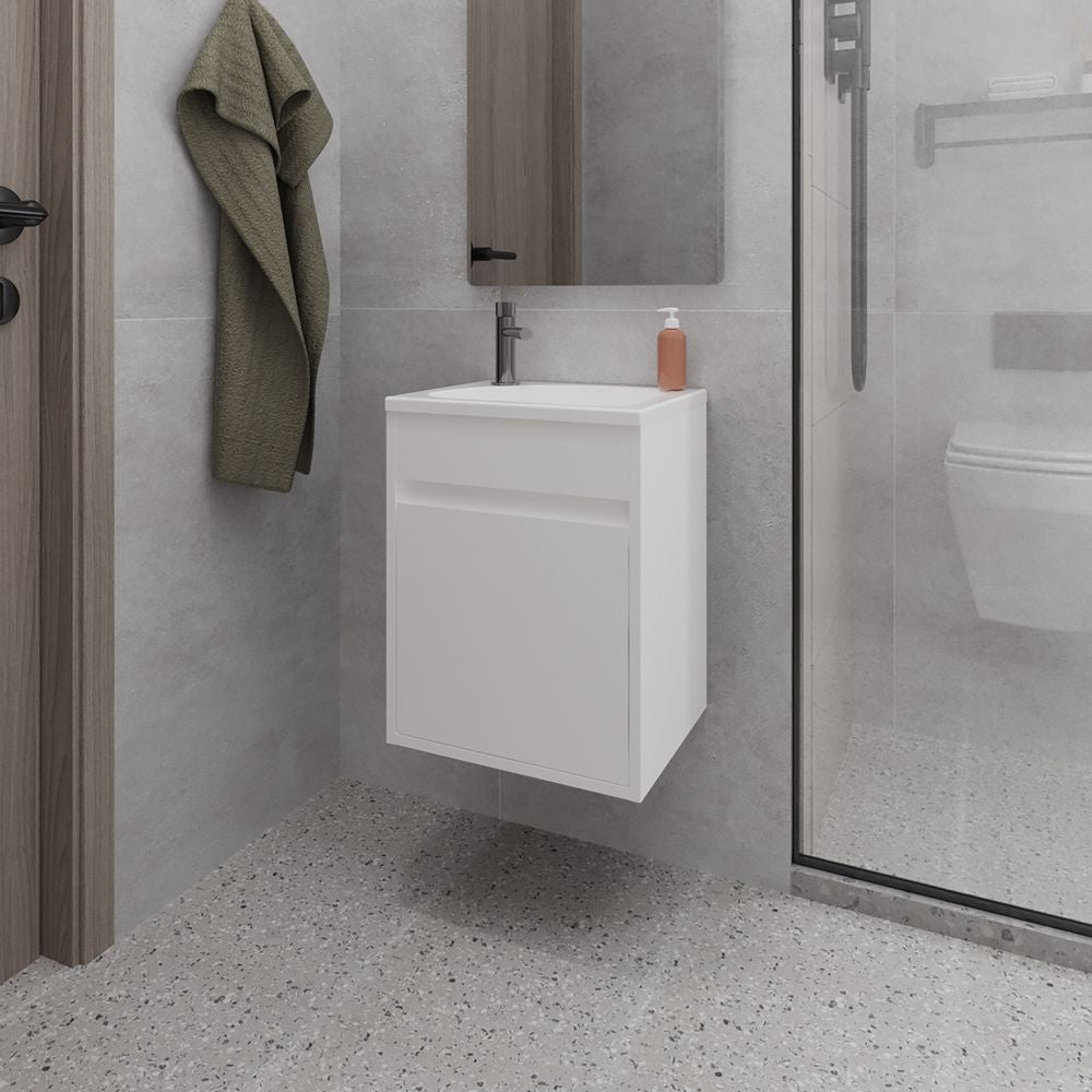 Sutcliffe Vanity Sink, Bathroom, White