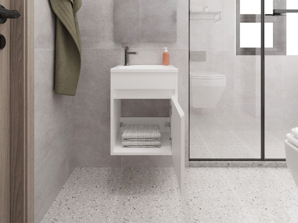 Sutcliffe Vanity Sink, Bathroom, White